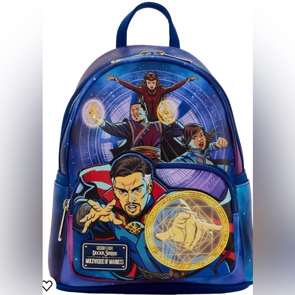 Her Universe Handbags - NWT Her Universe Marvel’s Dr Strange glow in the dark mini backpack